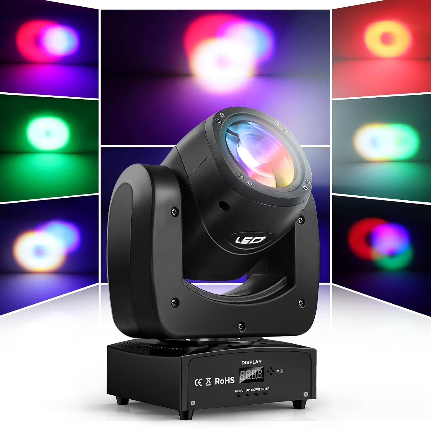 Moving Head Bühnenlicht LED groß